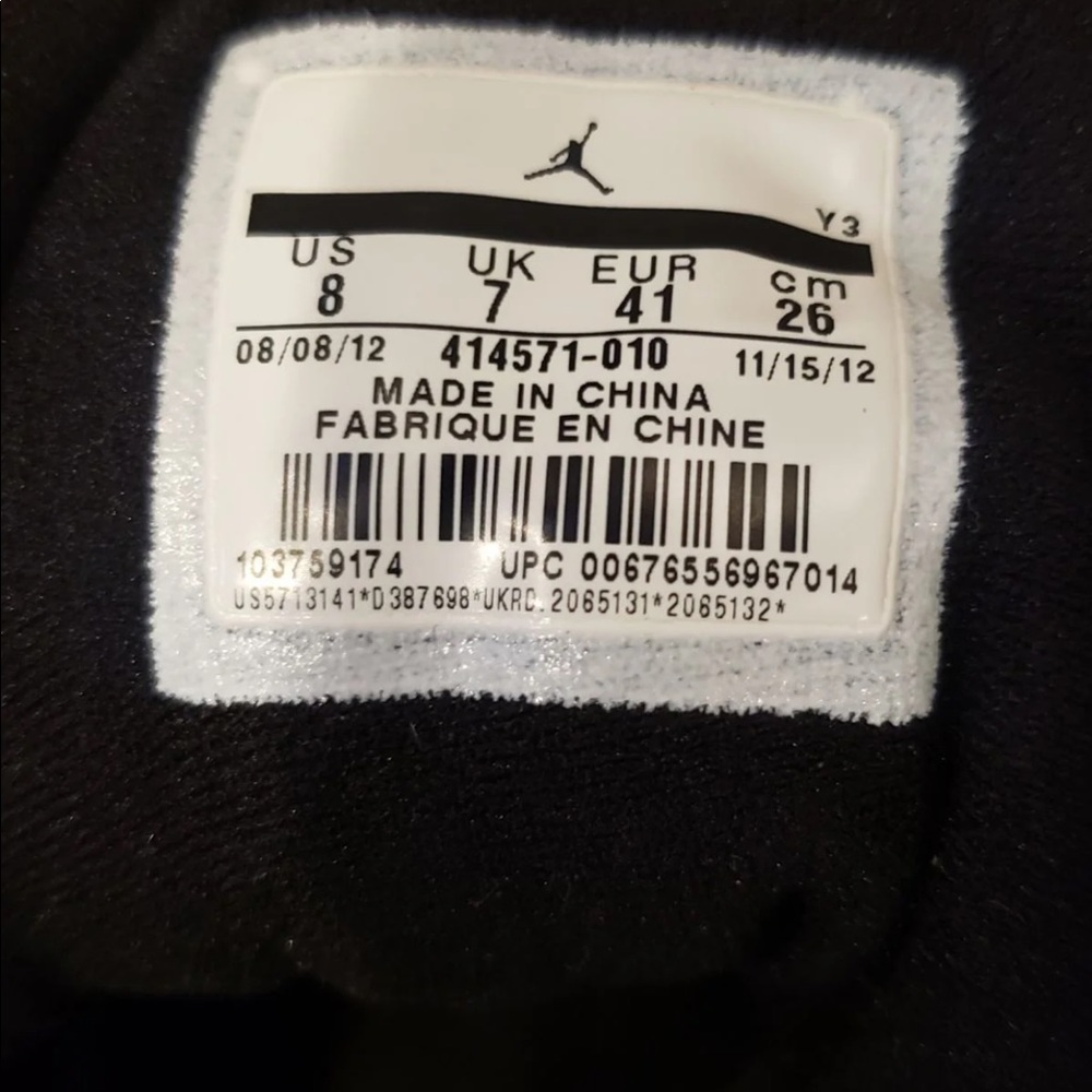 ❌SOLD❌ EUC Nike Air Jordan 13 2012 men’s size 8 - Picture 6 of 6